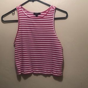 Striped crop top